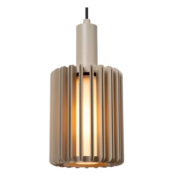 Lucide LAMBRES - Suspension - 5xE27 - Taupe - détail 1